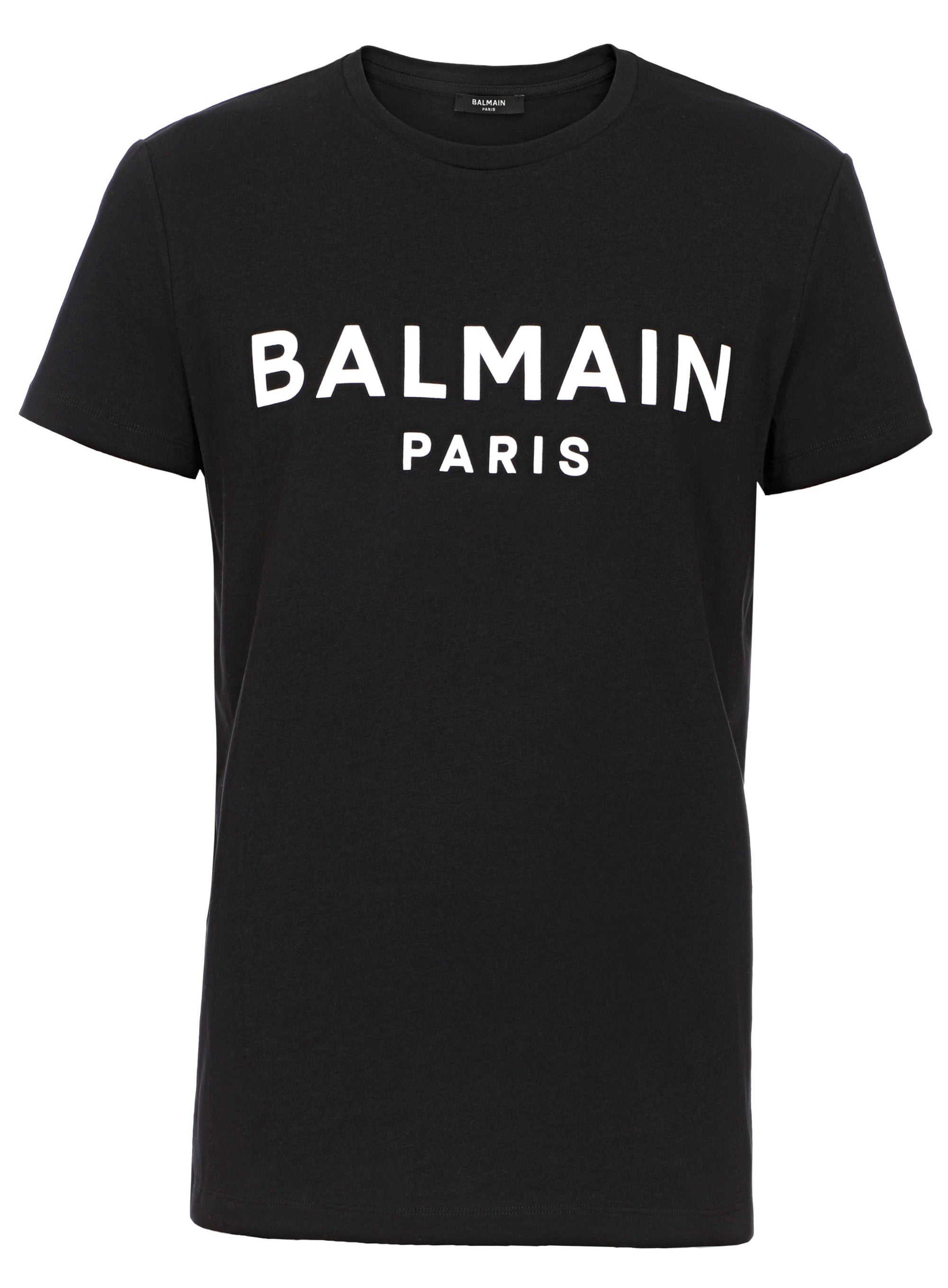 Balmain Printed T-Shirt - Classic Fit - Black & White