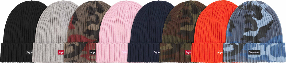 Supreme Overdyed Beanie - all colorways, black shown first