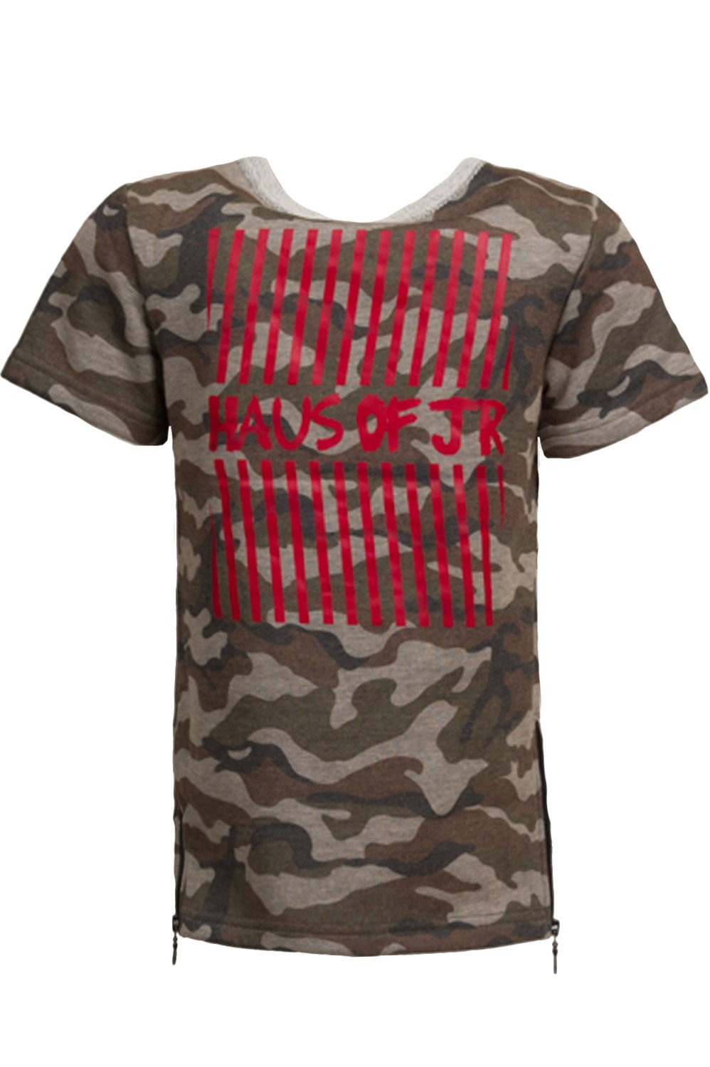 Haus of JR Miguel Camo Tee in dust camo – view 2 of 2