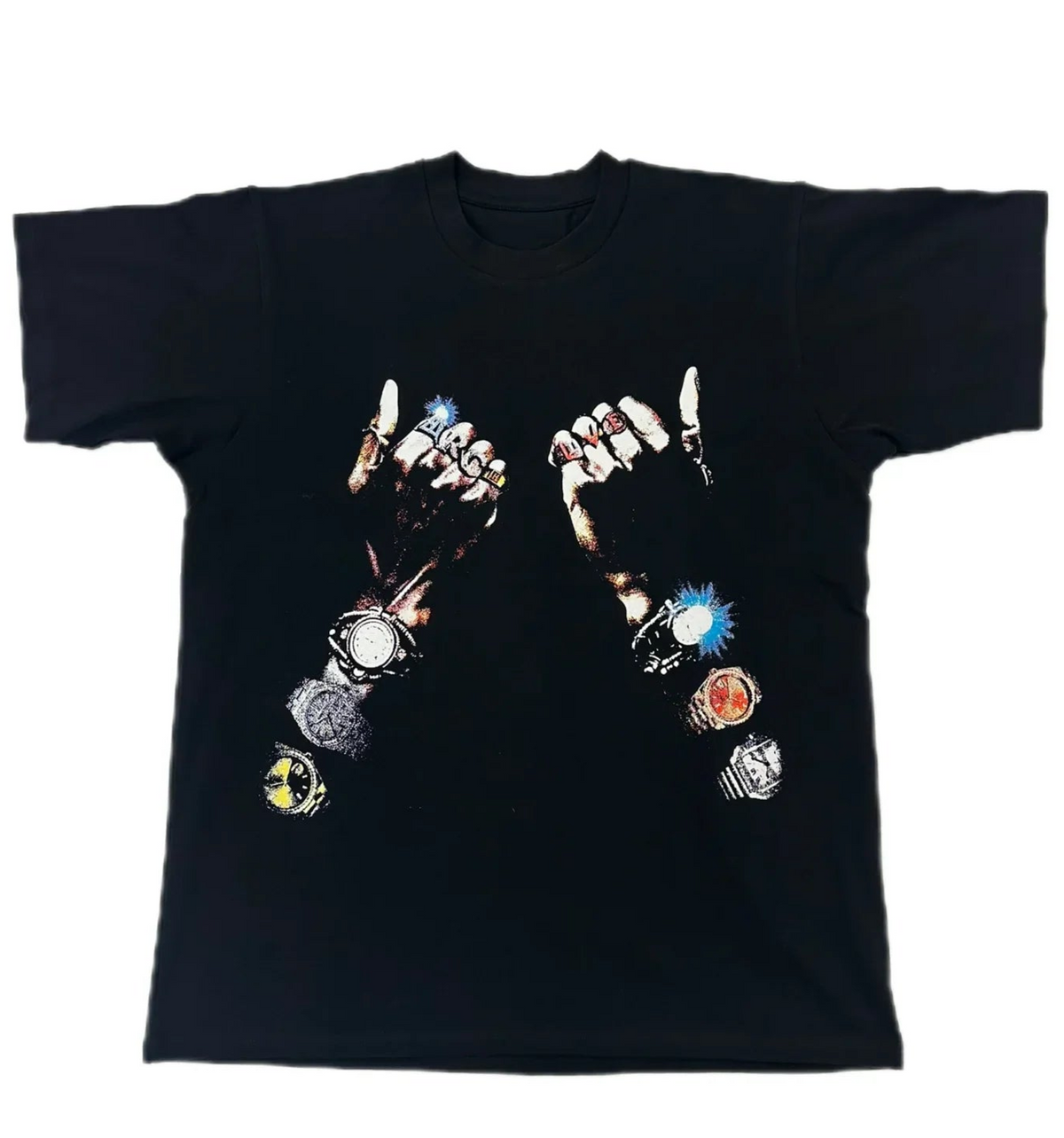 Wrist Bling Tee - Black