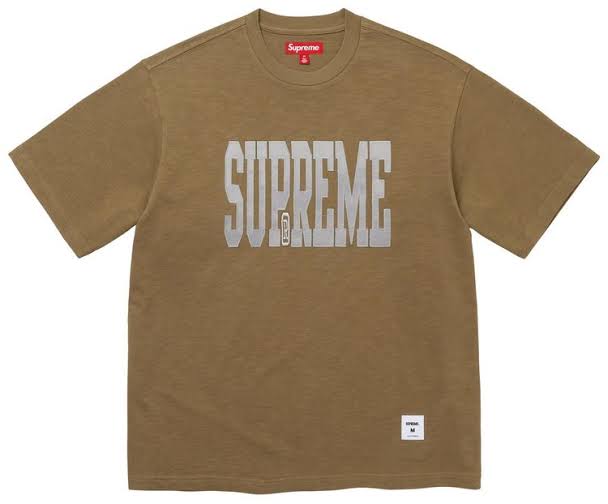 Supreme Stretch Applique Tee - Olive