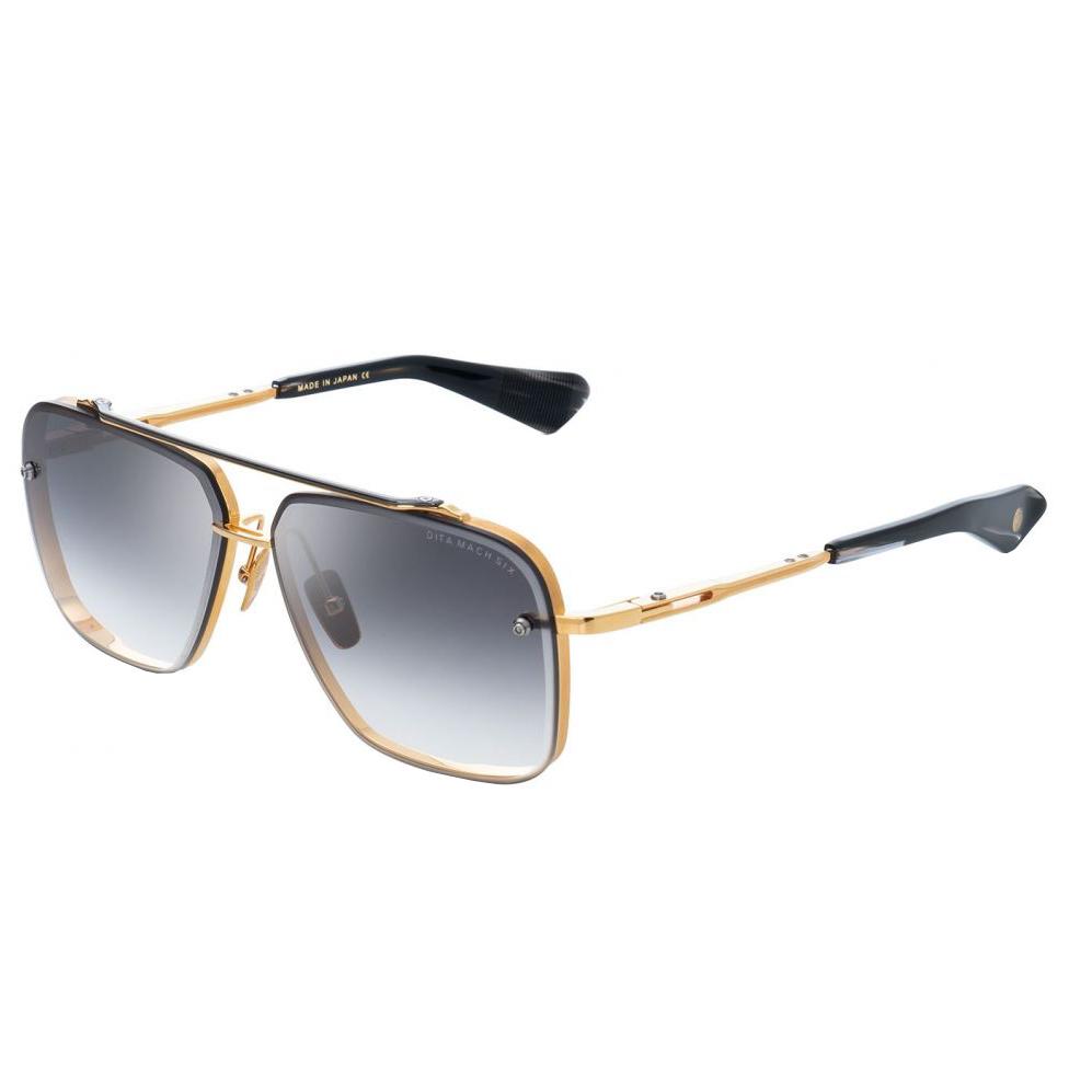 DITA Mach Six sunglasses in yellow gold – view 2 of 4