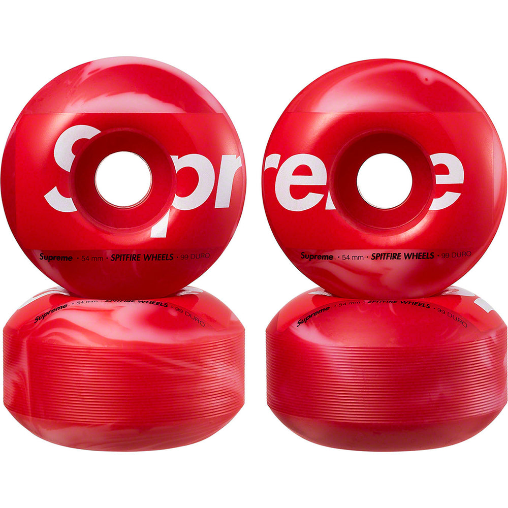 Supreme Spitfire Shop Wheels Set of 4 Swirl 54mm