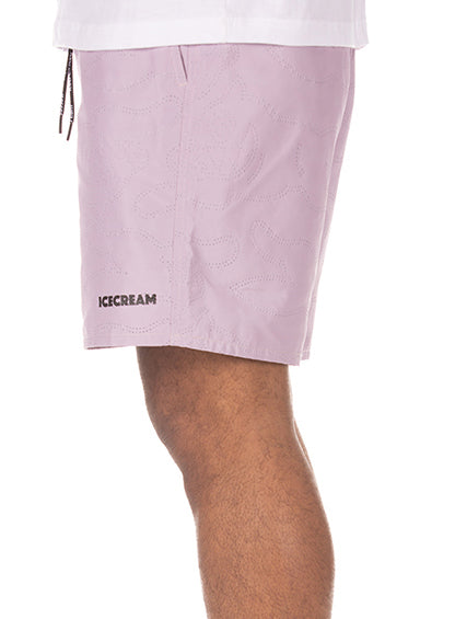 RUNNING DOG SHORTS - LAVENDER FROST