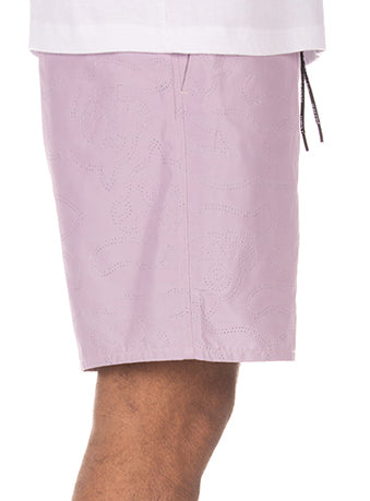 RUNNING DOG SHORTS - LAVENDER FROST
