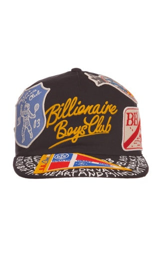Billionaire Boys Club Decorated Hat in black – view 1 of 4