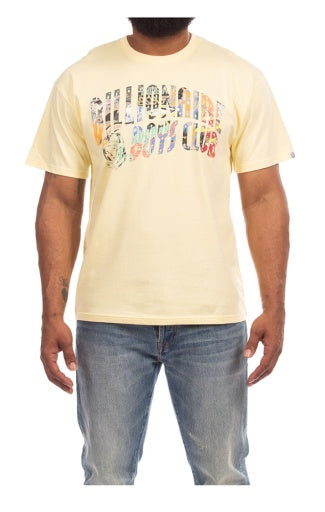 BB Curve Logos SS Tee - Lemon Meringue