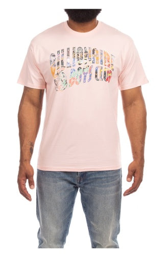 BB Curve Logos SS Tee - Strawberry Cream