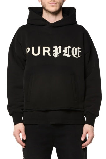 Hwt Fleece Oversized Hoodie - Black