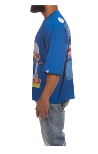 BB Clubs SS Knit - Lapis Blue