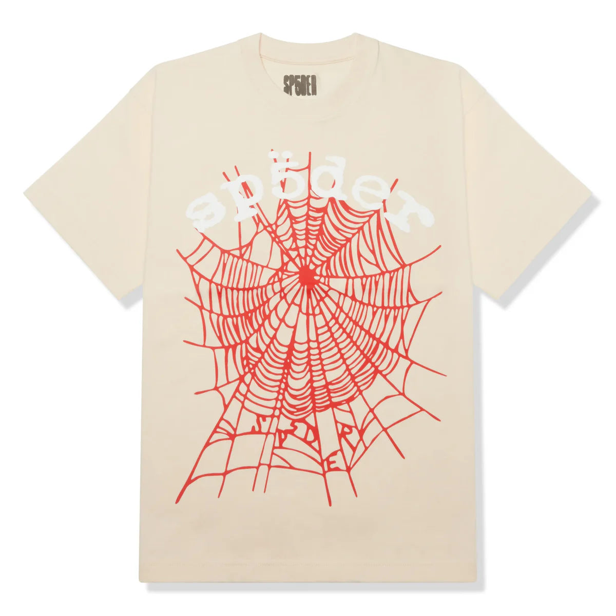 Sp5der Legacy Logo Tee in cream – view 1 of 1