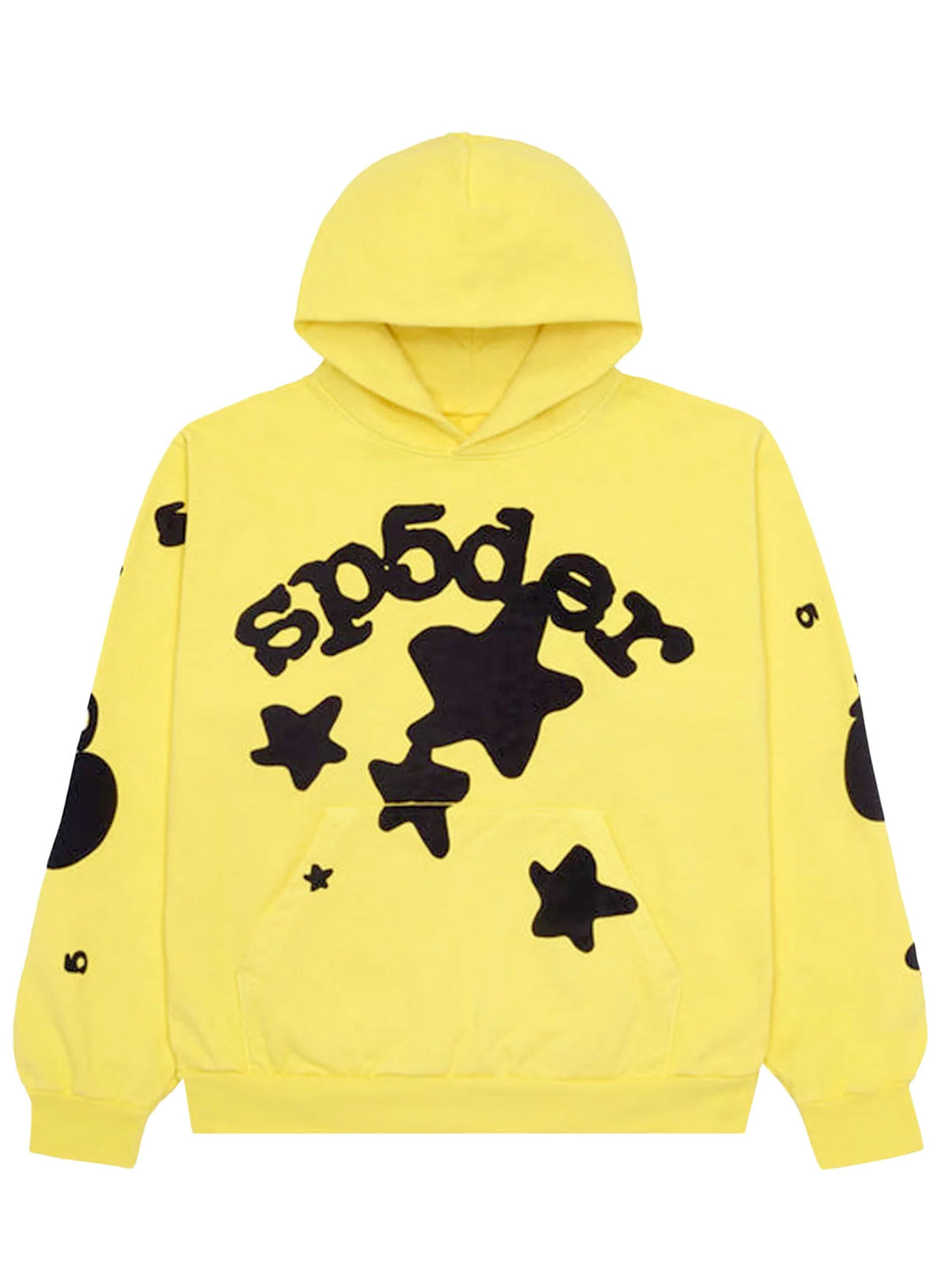SP5DER BELUGA HOODIE - YELLOW