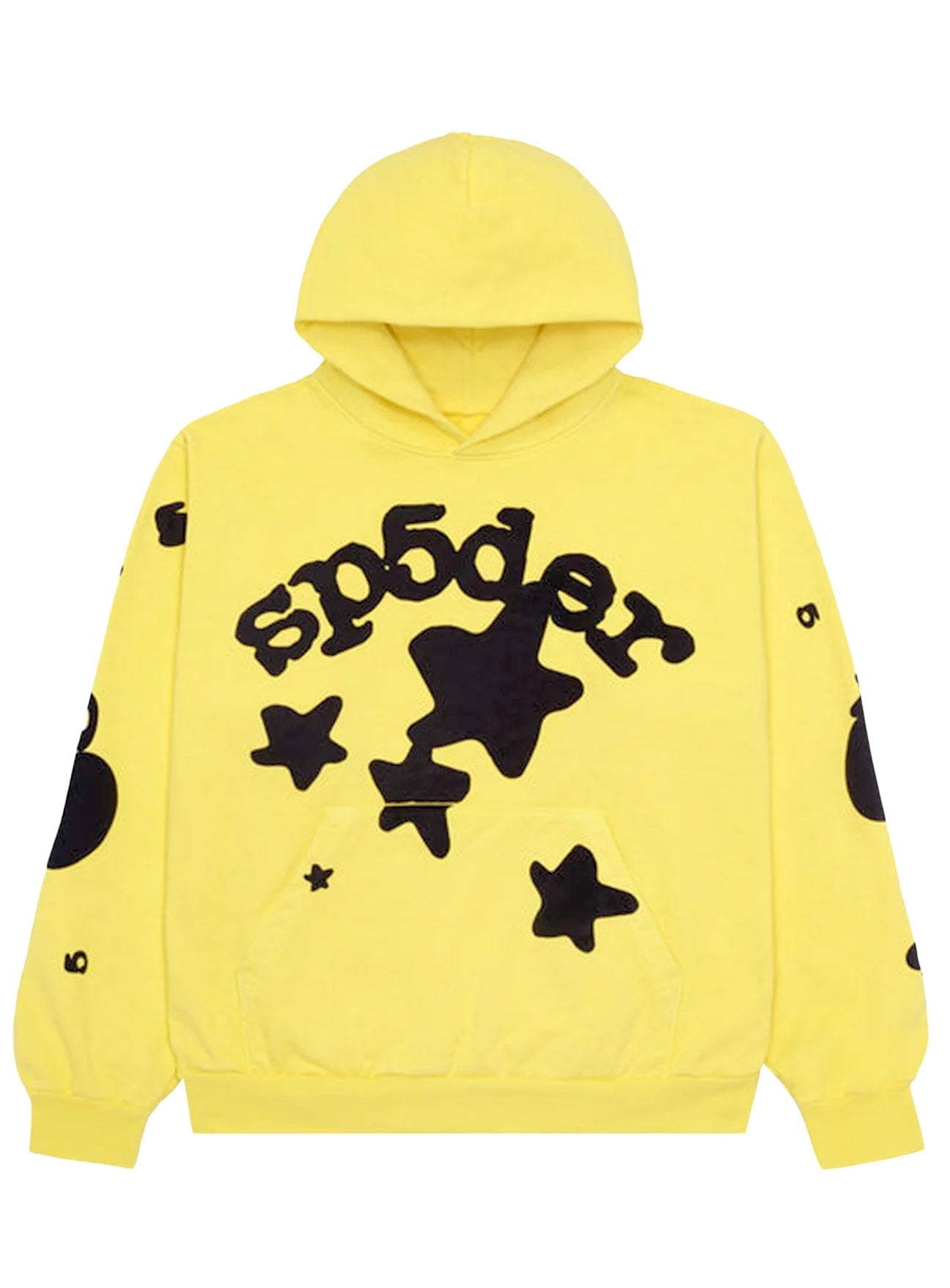 SP5DER BELUGA HOODIE - YELLOW