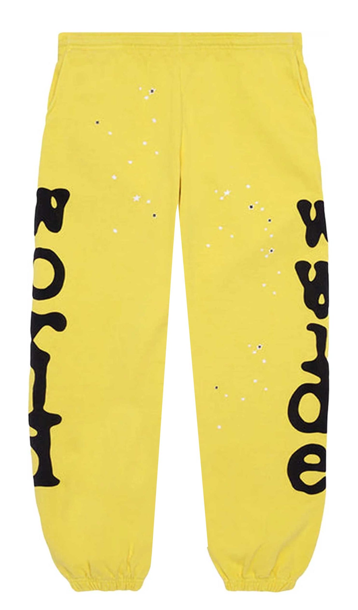 SP5DER GOLD SWEATPANTS - YELLOW