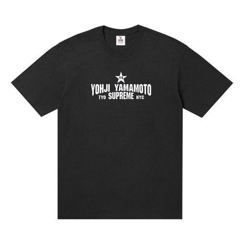 Y&#39;S Star Tee - Black