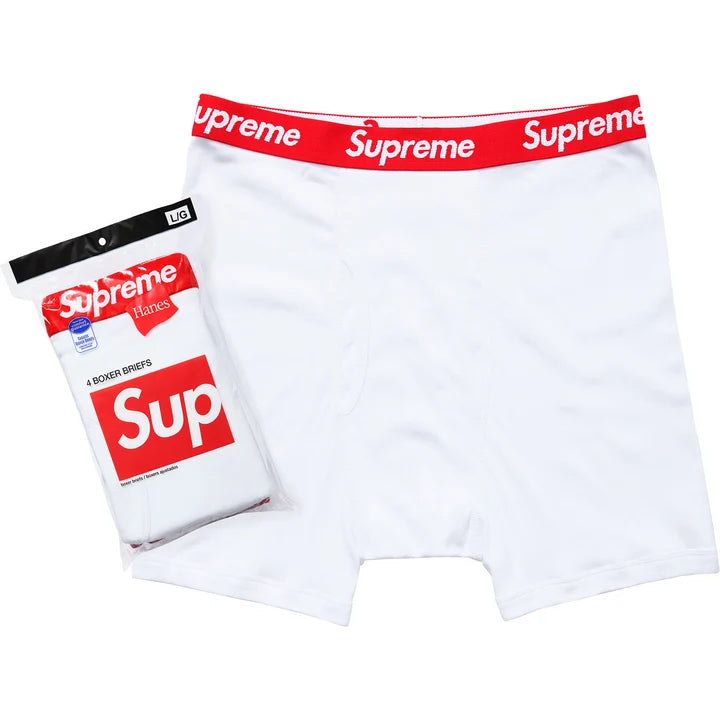 Supreme/Hanes Briefs - White