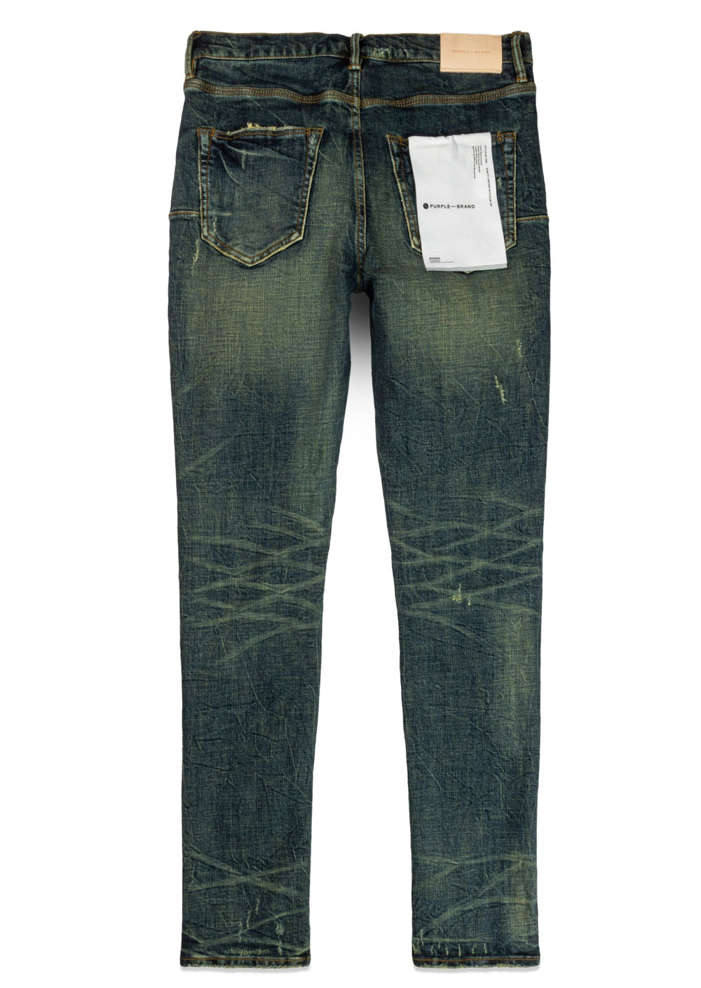 Marred Vintage Verdigris - Mid Indigo