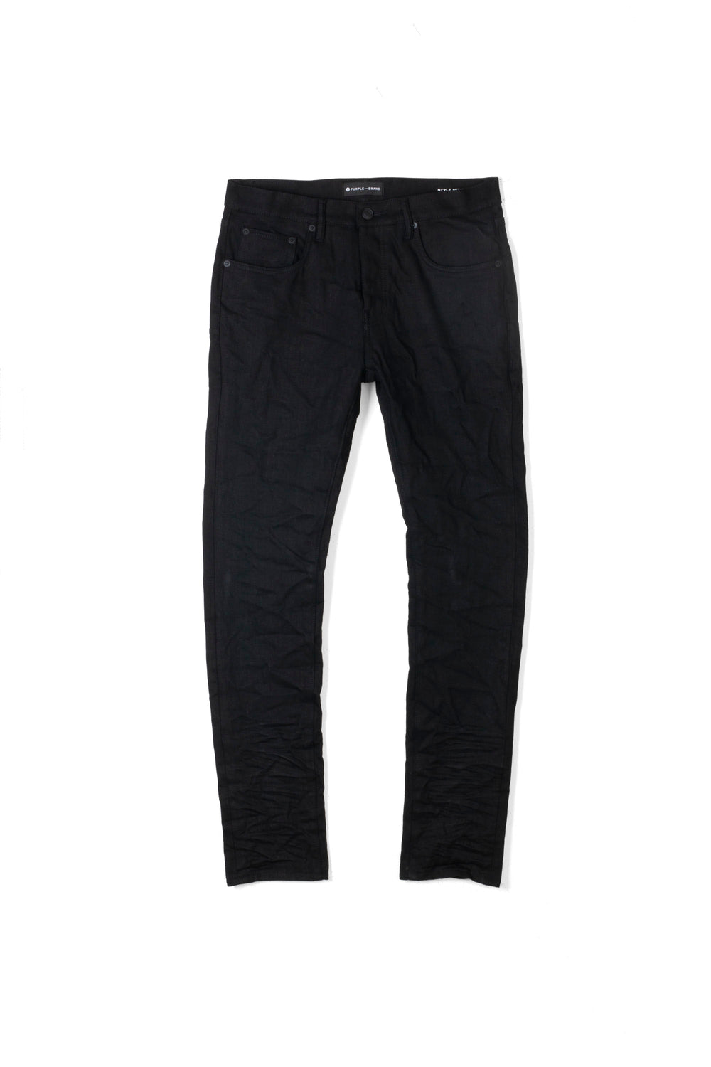 Purple Brand P001 RAW222 men's jeans in black – view 2 of 3
