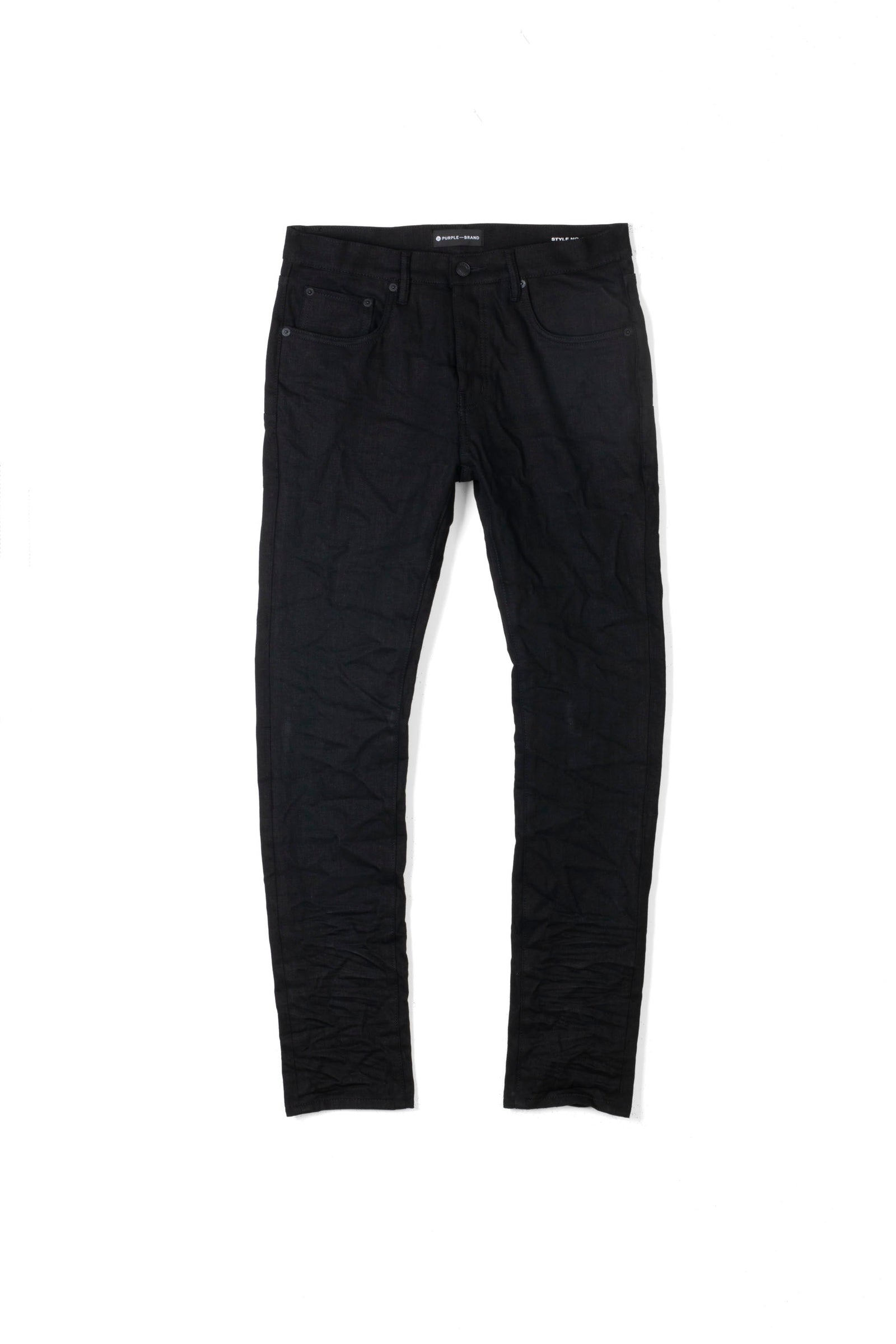 Purple Brand P001 RAW222 men's jeans in black – view 2 of 3