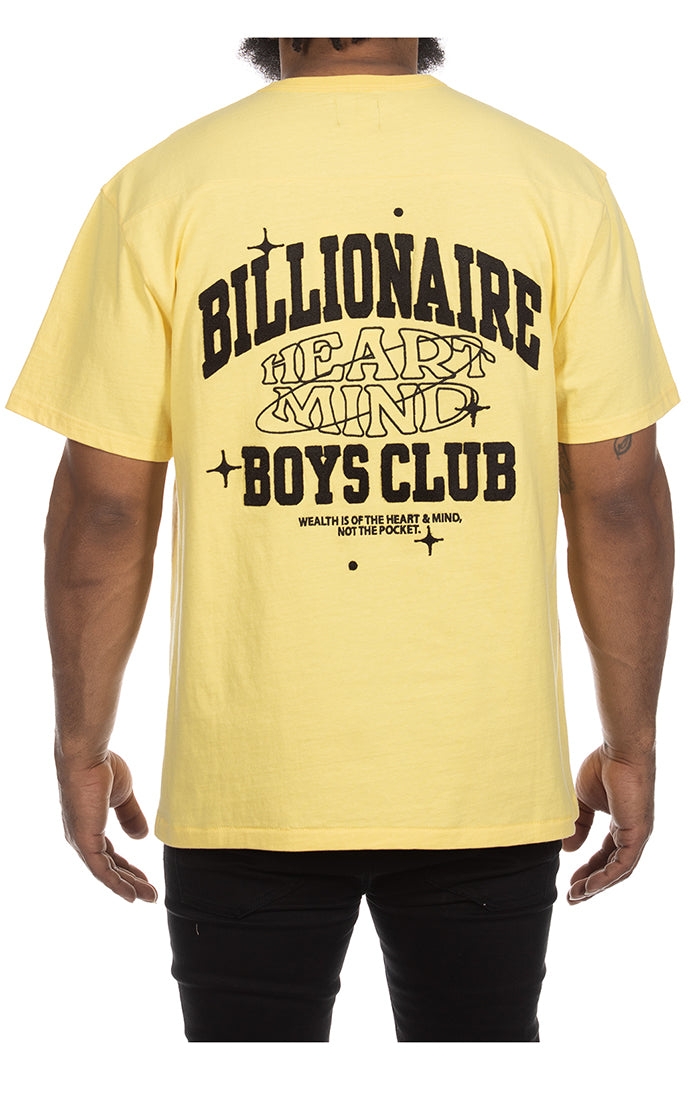 BB HEART AND MIND CLUB SS KNIT - LEMON DROP