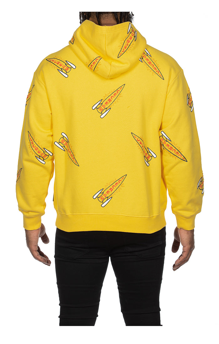 Rockets Hoodie - Cream Gold