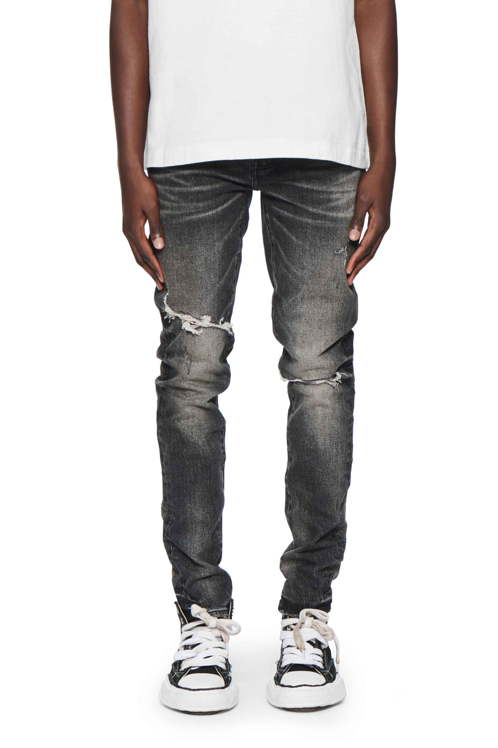 Skinny Week Old Wash - Black