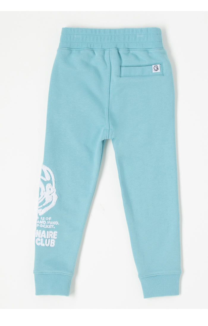 Kids bb bliss sweatpants - milky blue