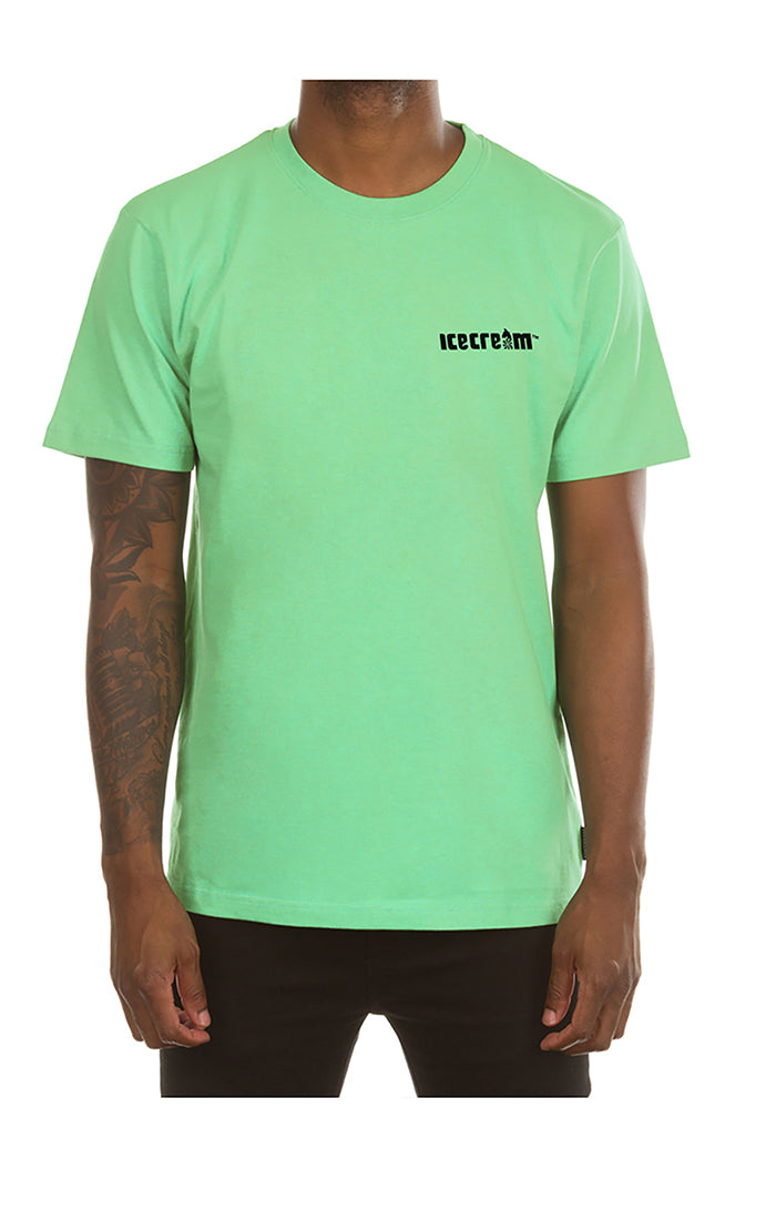 ICECREAM My Friends Call Me Cash SS Tee in green ash – view 2 of 2