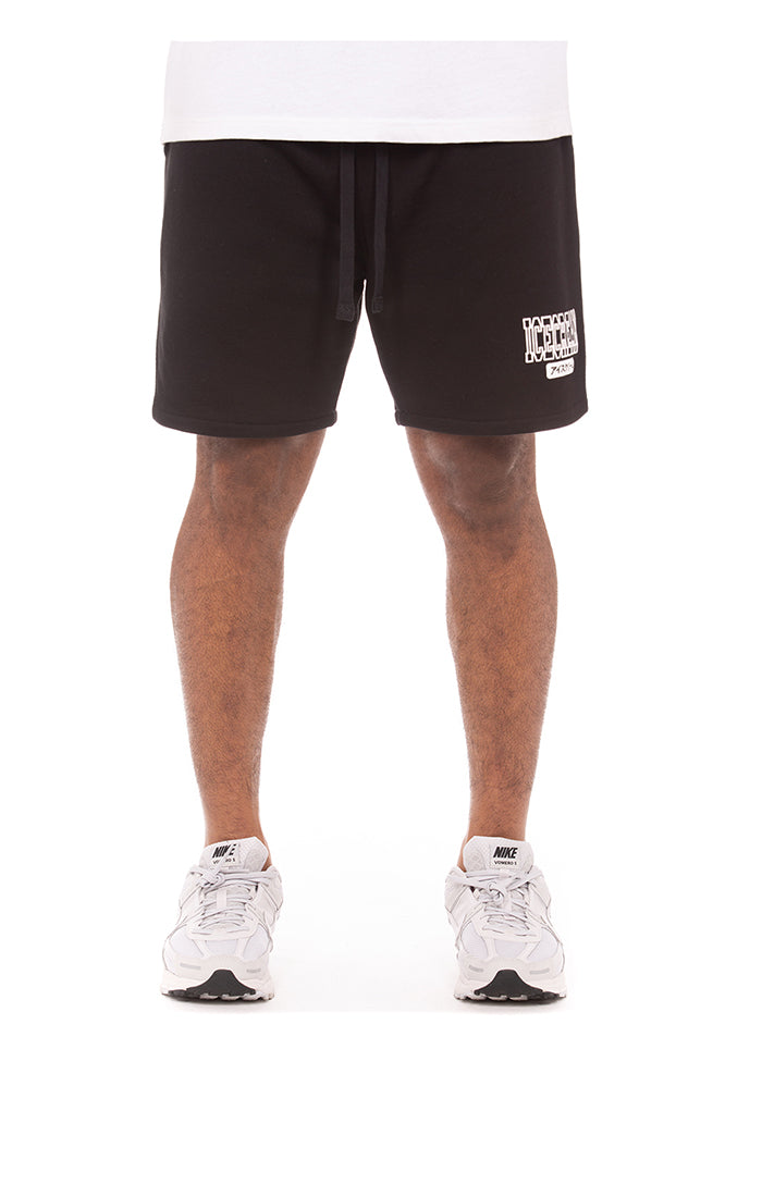 Icecream college sweatshorts - Black