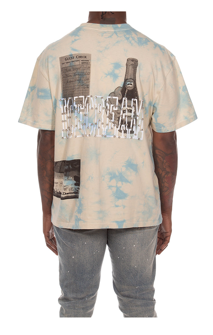 Icecream dine and dash ss knit (oversize) - Fog
