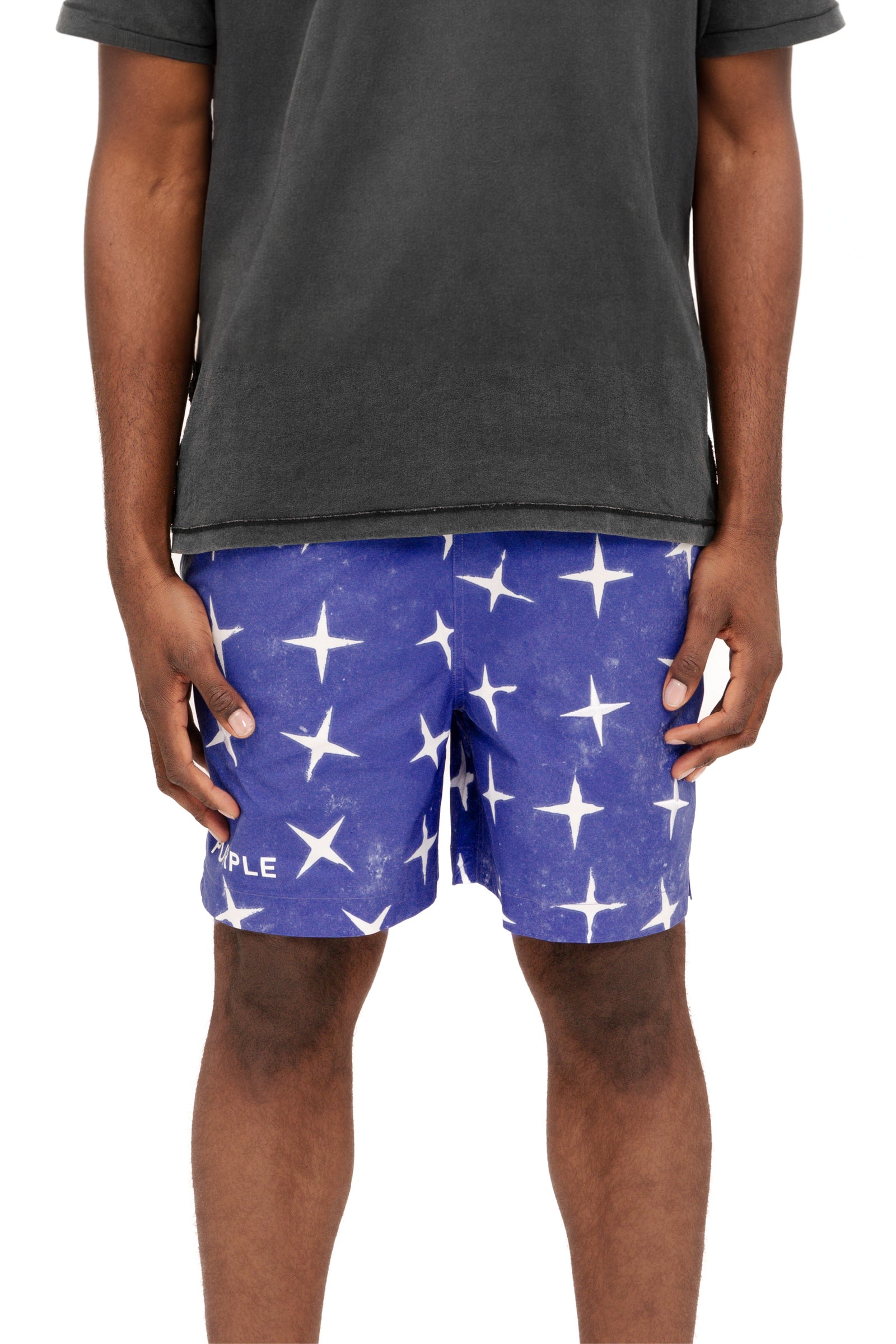 Purple Brand All Round Shorts in multi – view 1 of 1