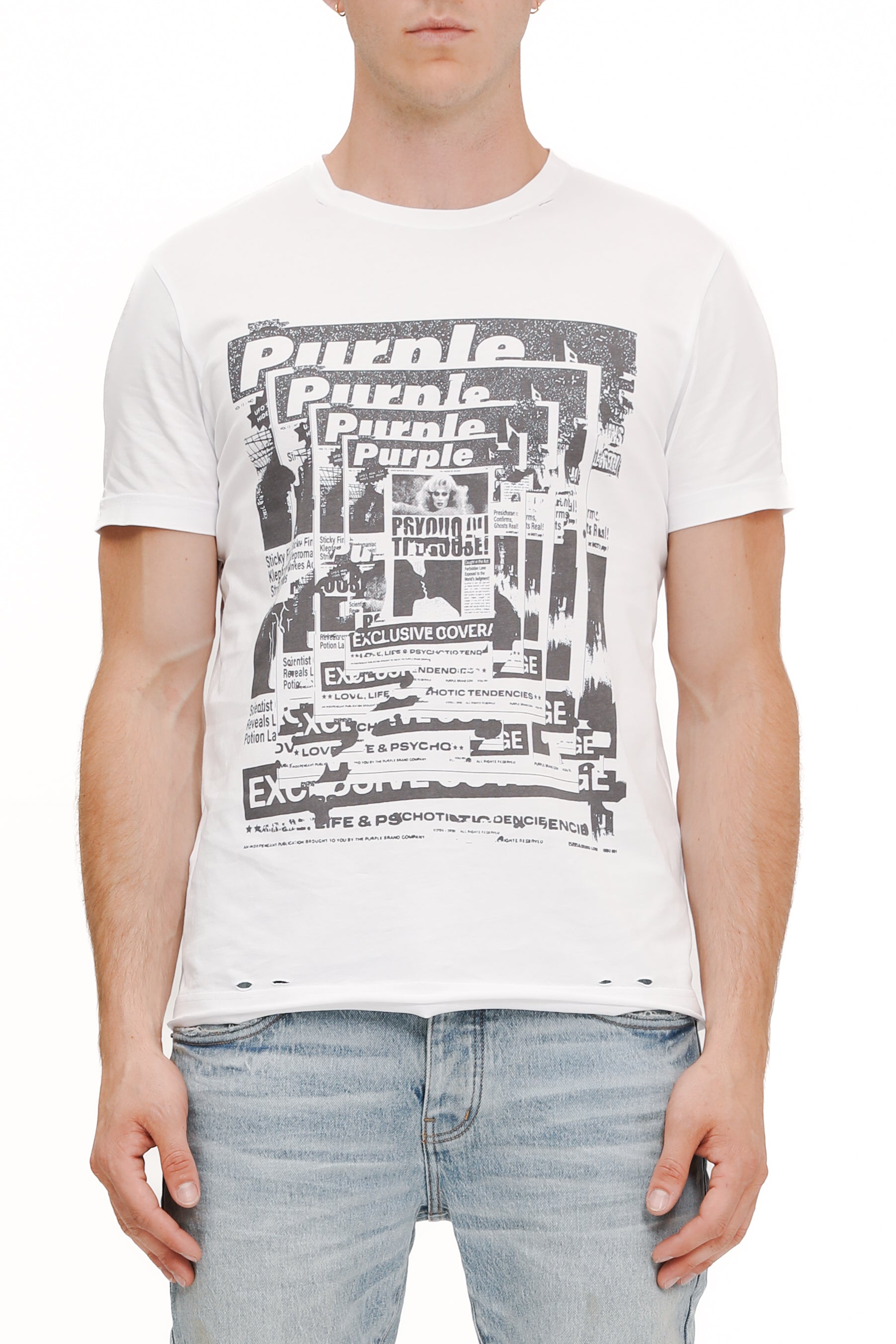 Clean Jersey Ss Tee - White