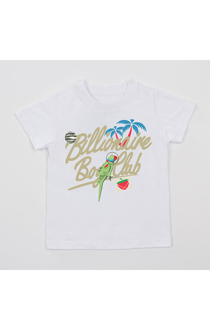 Kids bb spaceberry ss tee - White