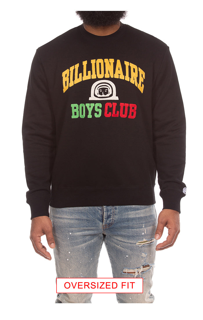 BB collegiate crew sweatshirt - Black