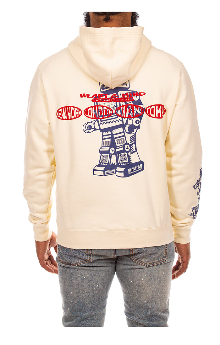 BB motion hoodie- Winter White