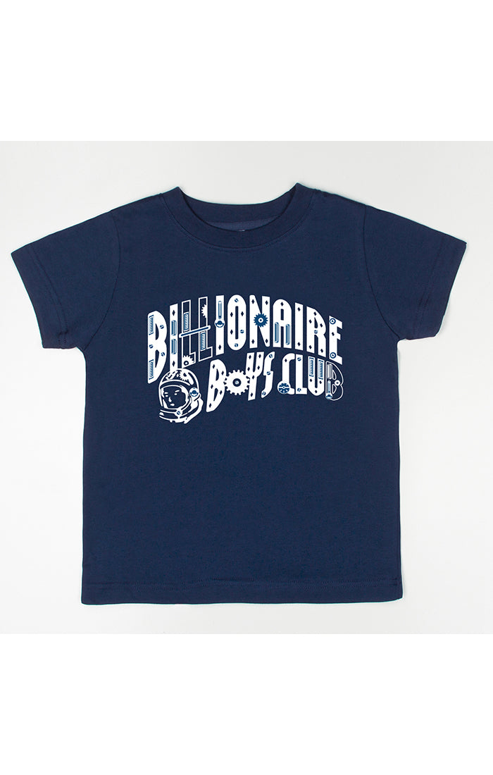 Kids bb mecha ss tee - Blue Depth