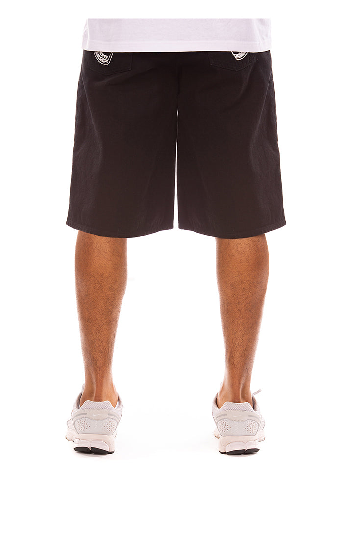 Icecream Harrison Jean Shorts (Vanilla Fit) in Black – view 2 of 2