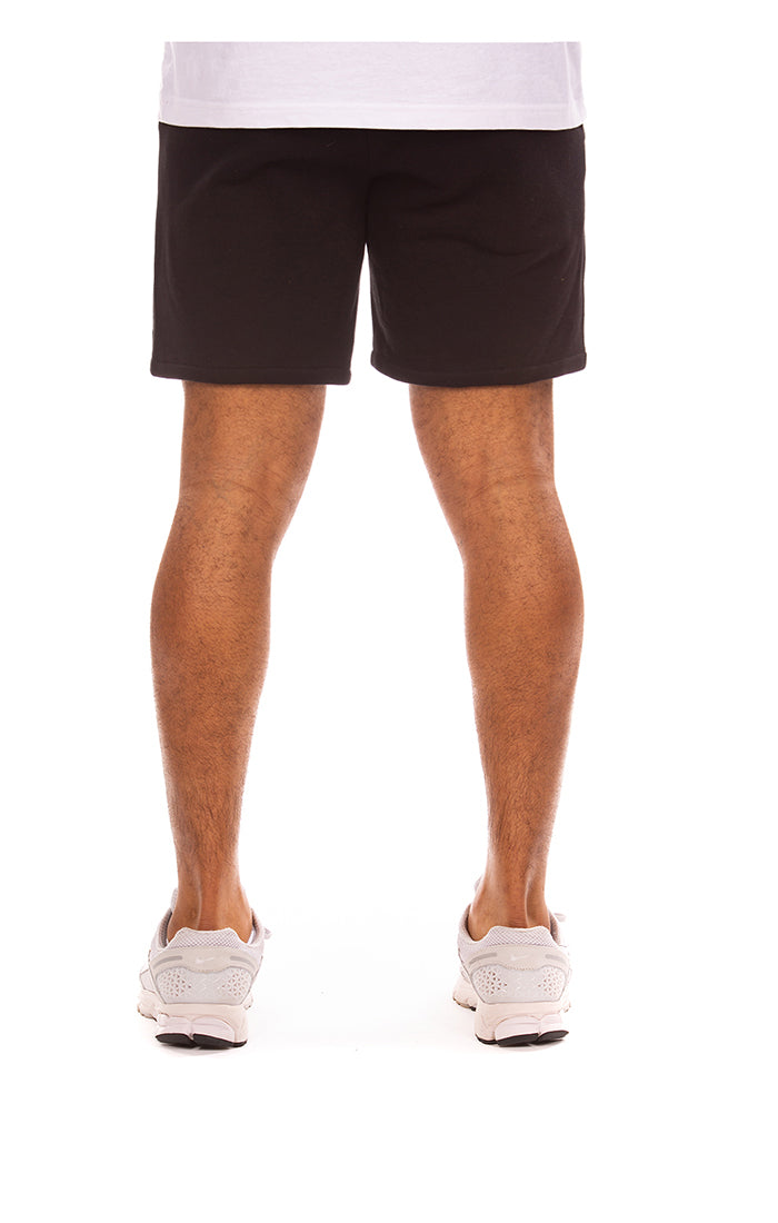 Icecream matt sweatshorts - Black