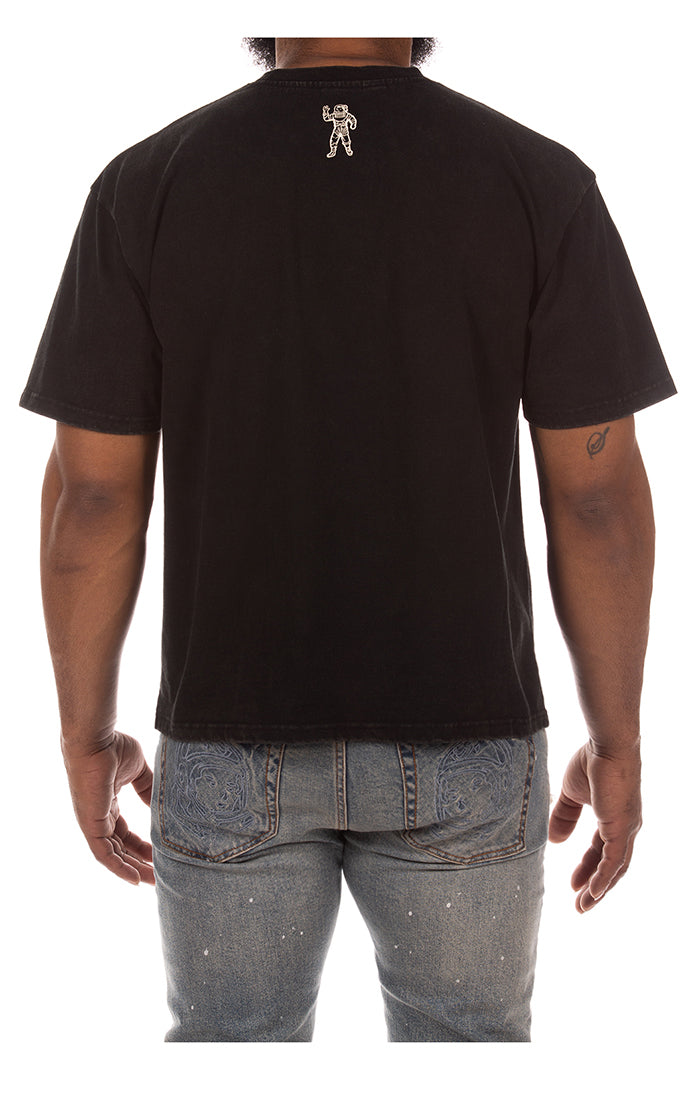 BB to the moon ss knit (cropped fit) - Black