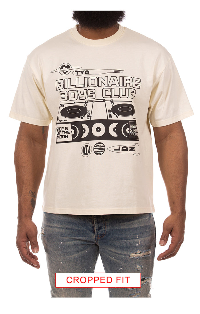 BB side b ss knit (cropped fit) - Winter White