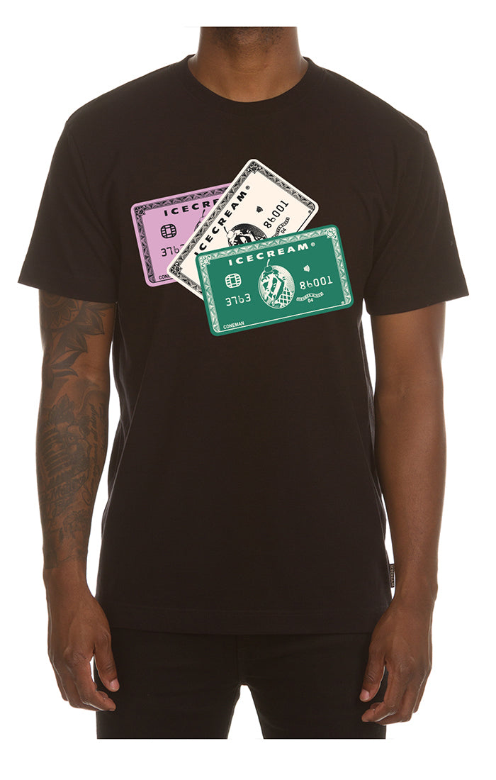 Icecream choice ss tee - Black