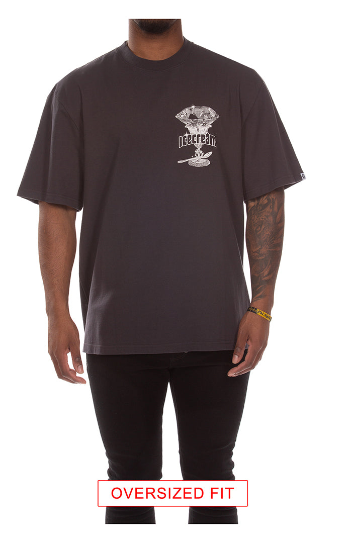 Icecream spoon ss knit (oversized) - Charcoal Art