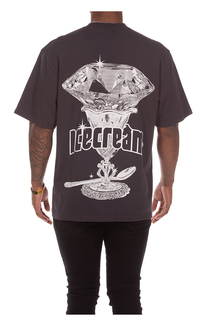 Icecream spoon ss knit (oversized) - Charcoal Art