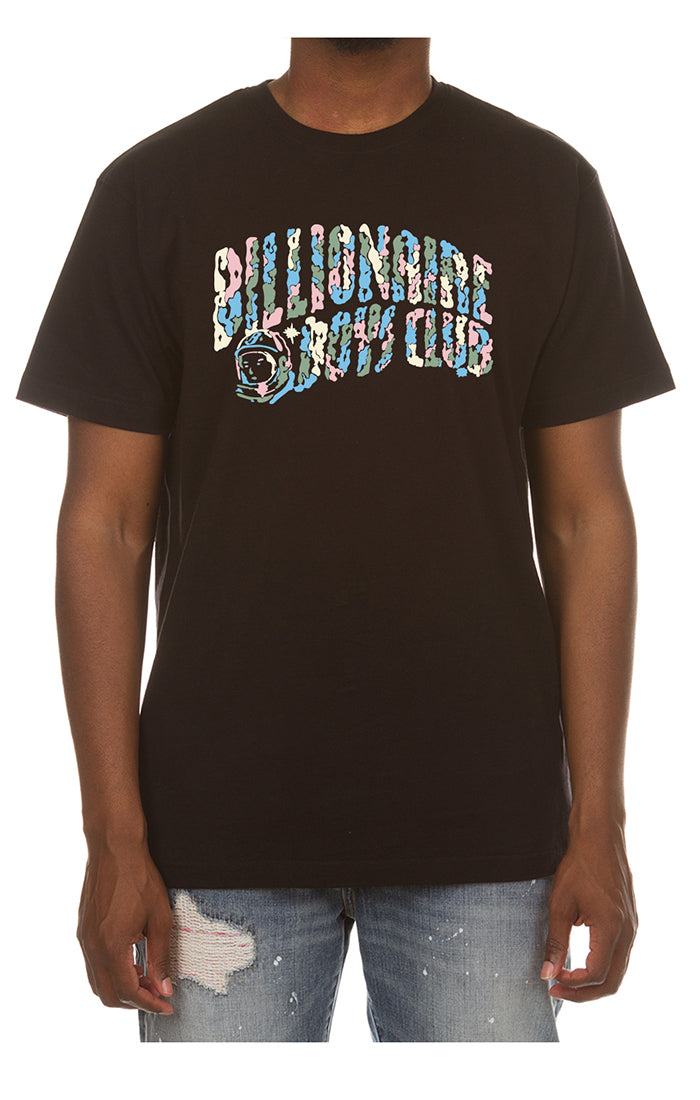 BB curve mix ss tee - Black