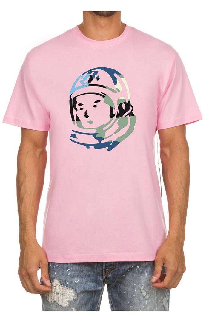 BB helmet split ss tee - Candy Pink
