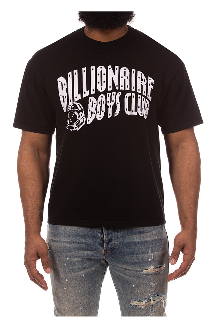 BB curved ss knit - Black