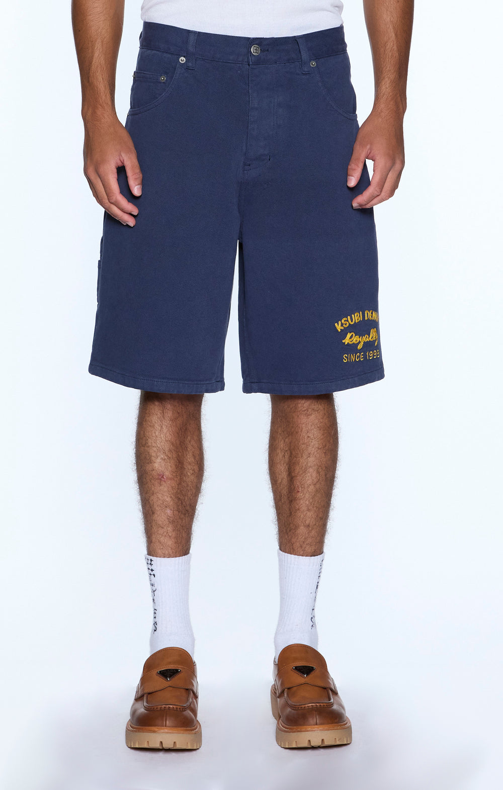 Ksubi maxx short mechanik ink blue