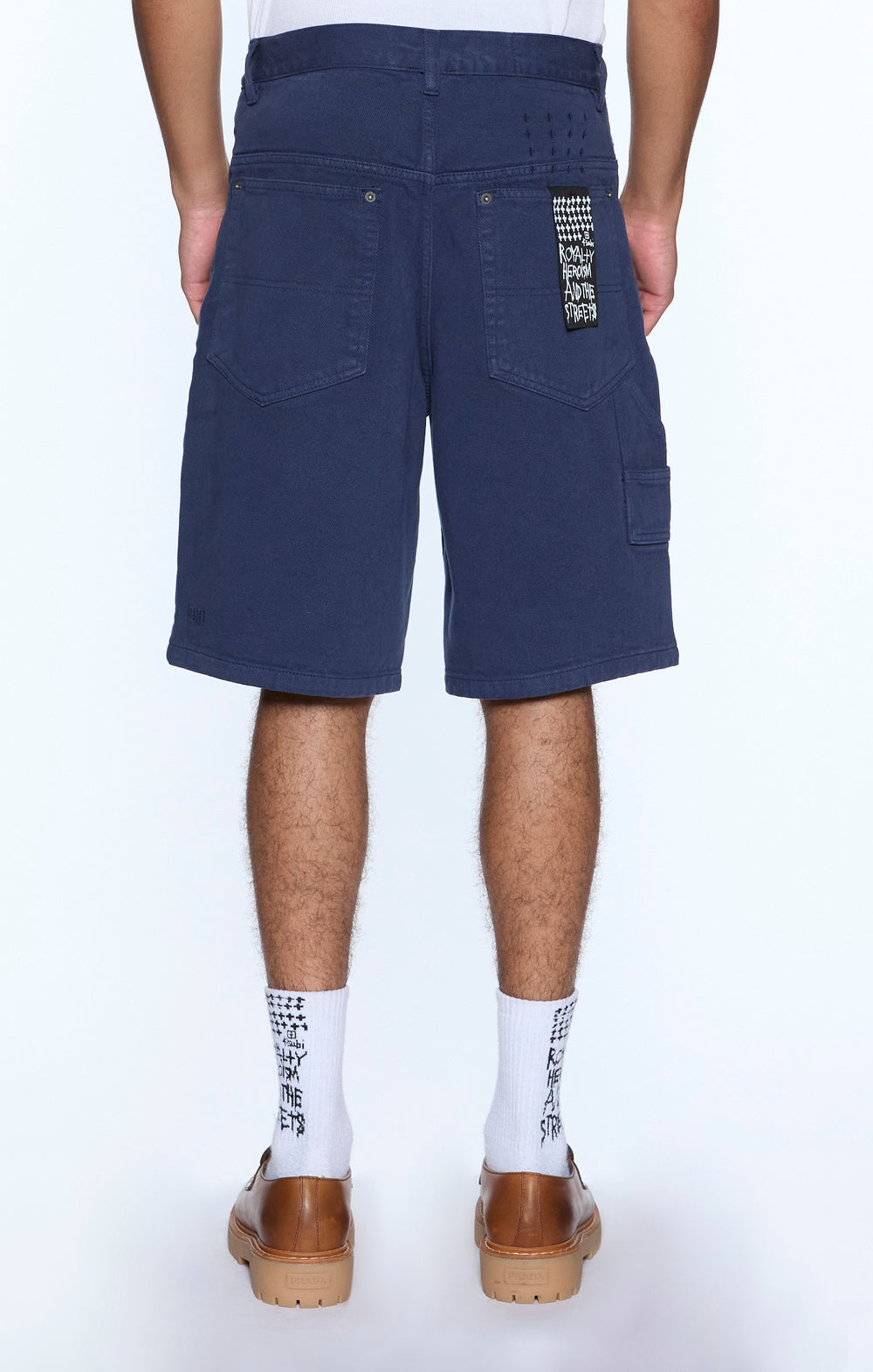 Ksubi maxx short mechanik ink blue
