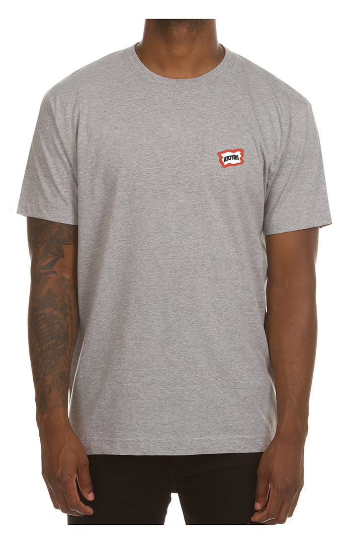 Icecream money pop ss tee - Heather Grey