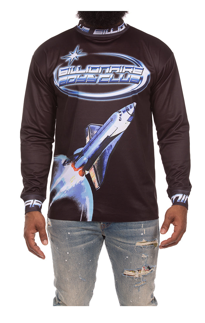 BB discovery jersey ls knit - Black